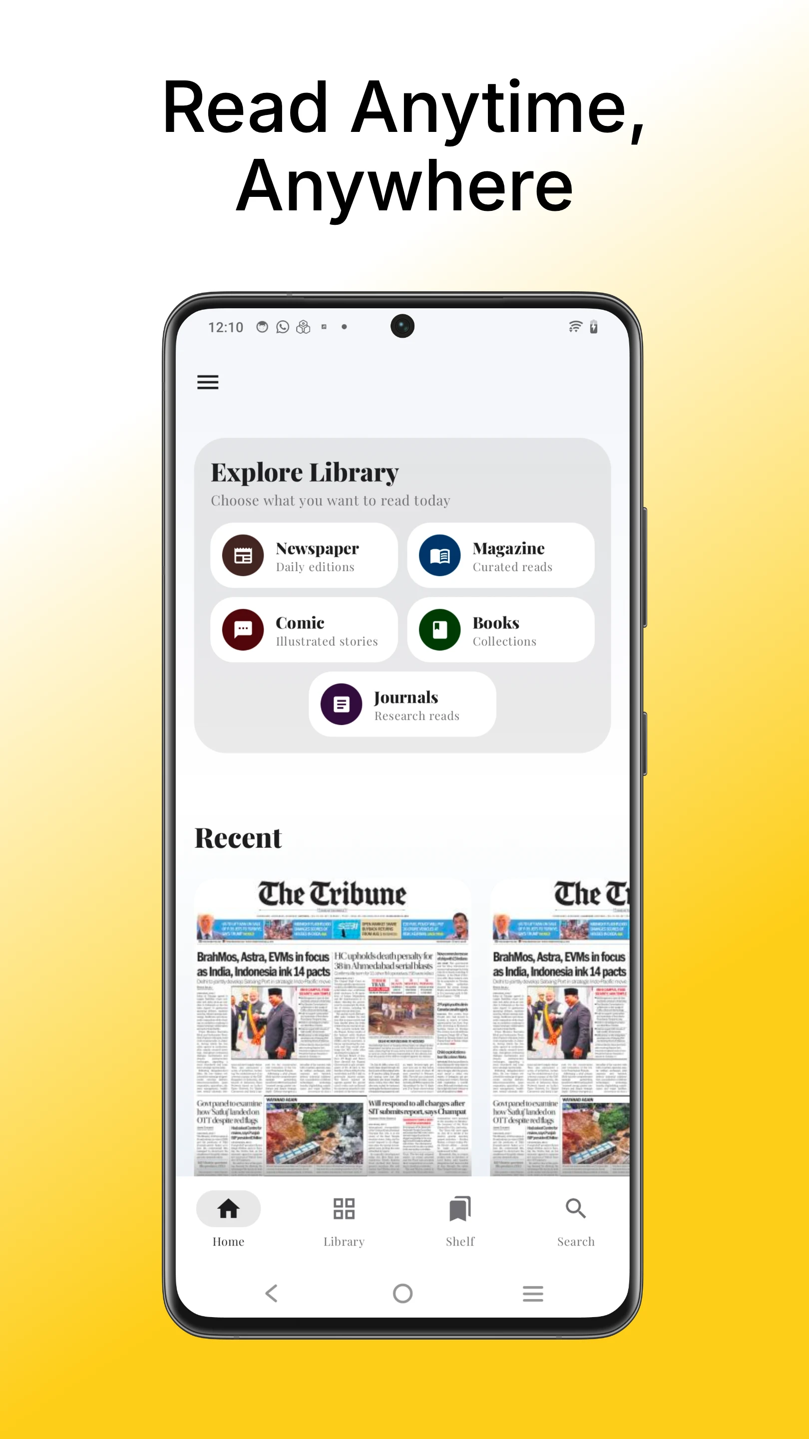 Readwhere - News and Magazines screenshot